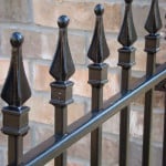 Welded Iron Fence Finials