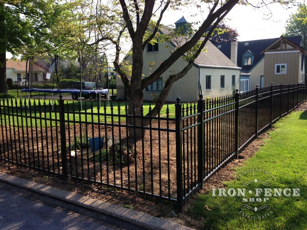 Our Infinity Aluminum Fence can Easily be Installed by the Average Do-It-Yourselfer
