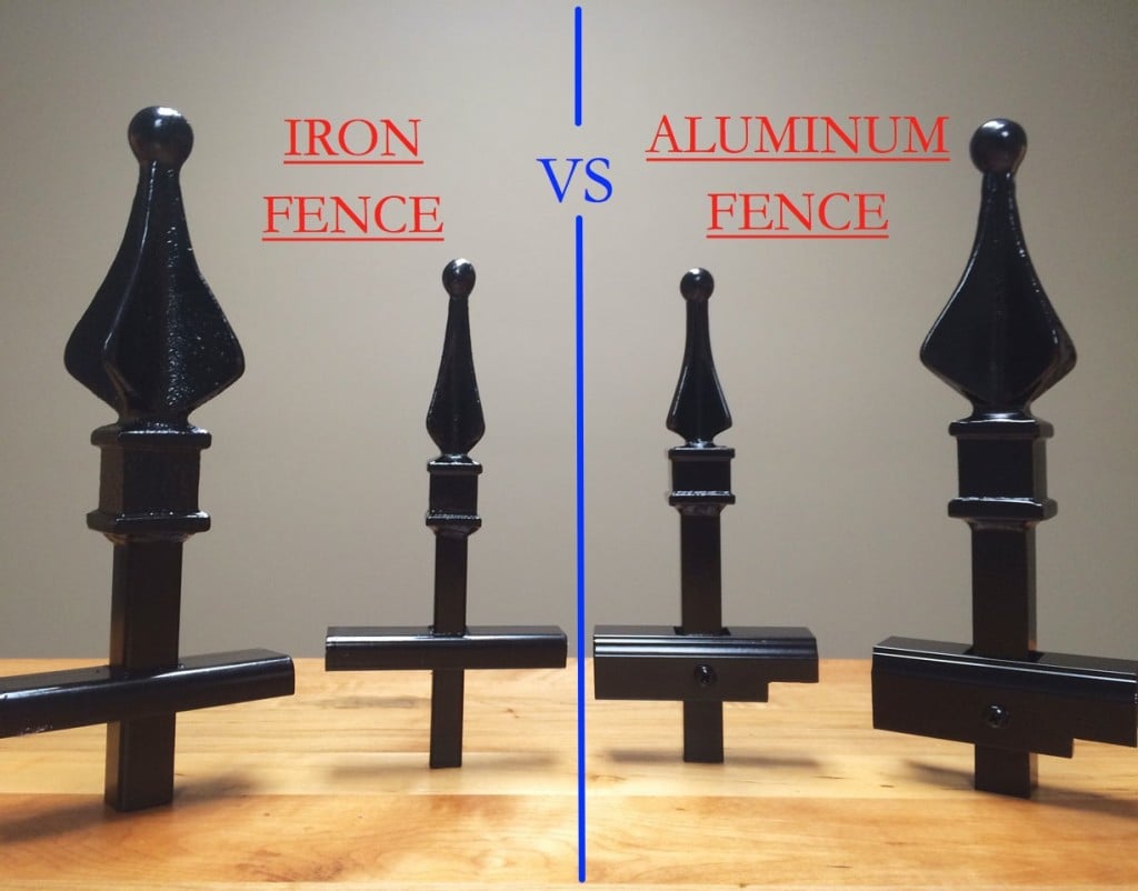 Iron Fence vs Aluminum Fence  - Which is Better?