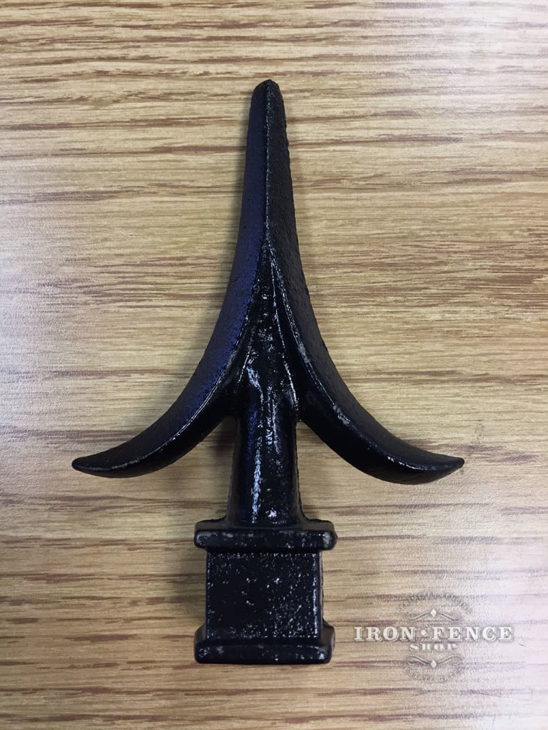 Arrow Style Cast iron Finial Tip